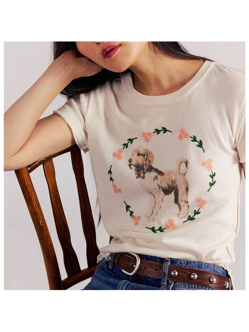 Free People We The Free Fur Friend Tee